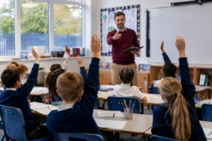 UK classroom lesson
